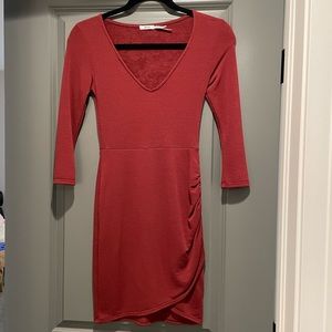 Urban Outfitters Maroon Red Mini Dress Size XS